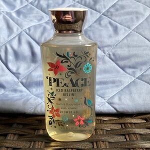 3/$18 Peace Iced Raspberry Bellini Shower Gel